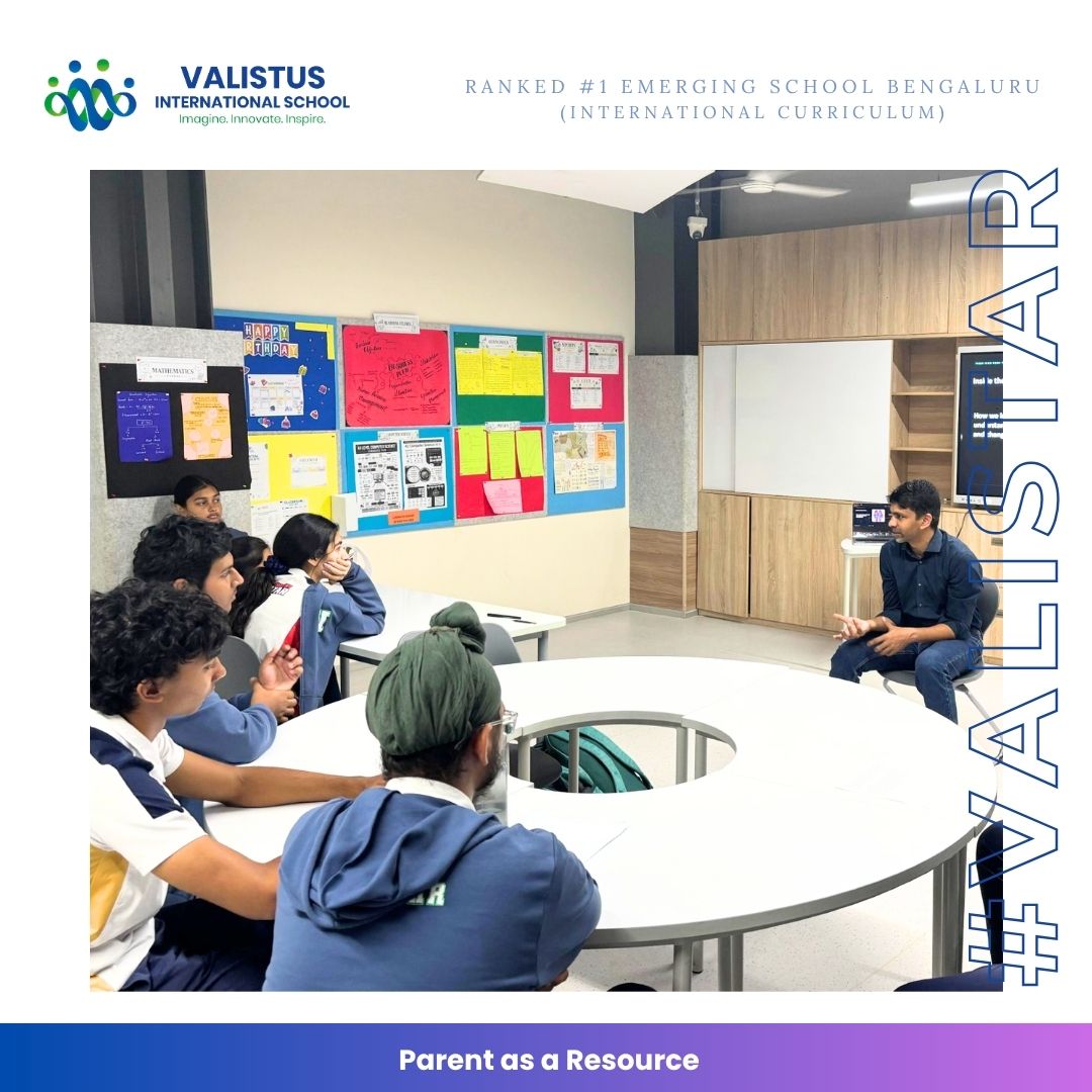 valistusschool's tweet photo. π§ π¬ Our A Levels 1 learners explored brain imaging with Dr. Suresh Joel, discovering how MRI, AI and machine learning help doctors understand neurological conditions and advance healthcare! β¨
#SchoolsInBangalore #VALISTAR #Cambridgeschool #IBLearners #Neuroscience https://t.co/NWty72GkBM