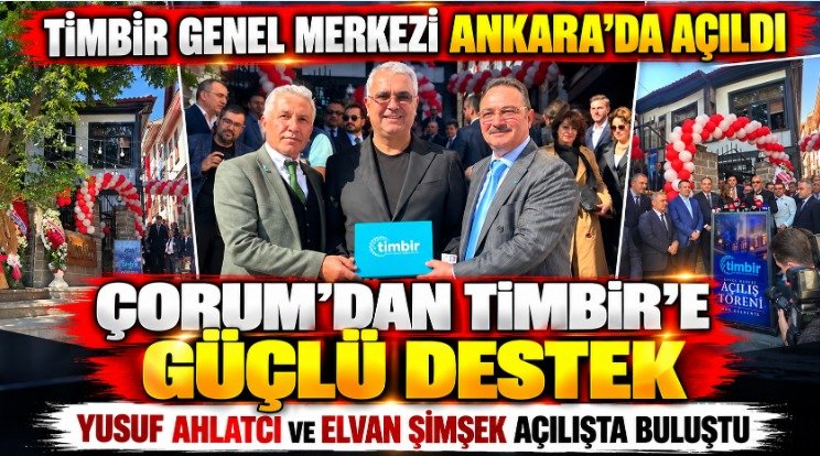 HitittvNet's tweet photo. https://t.co/8XzvjdSJTE
https://t.co/zjTxr6Pboo TİMBİR GENEL MERKEZİ AÇILDI
ÇORUM'DAN ANLAMLI KATILIM
@yusufahlatci @TimbirTR @DrSuleymanBASA @HitittvNet
@bhanettr #yusufahlatcı #hitittvnet #Elvansimsek #Timbir #açılış https://t.co/Grpa8AKWXK