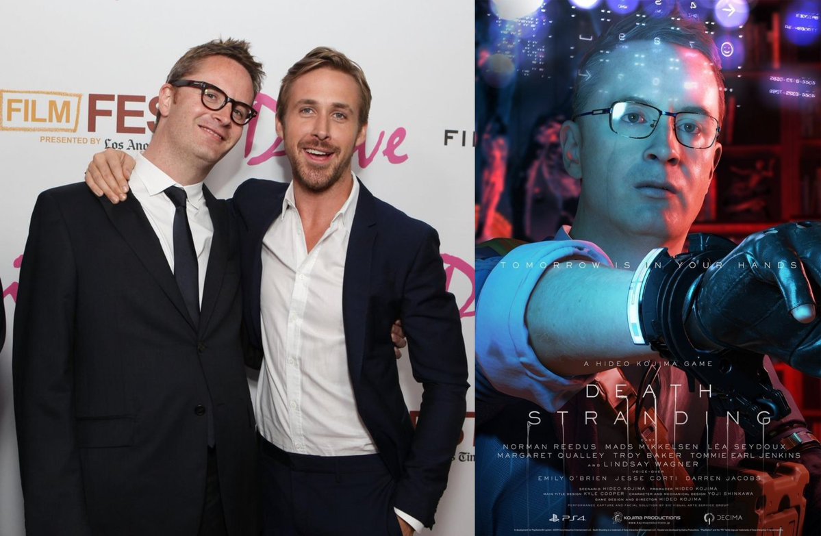 littlelordkroy's tweet photo. by logic ryan gosling should've appeared in Death Stranding https://t.co/dUWSwsphku
