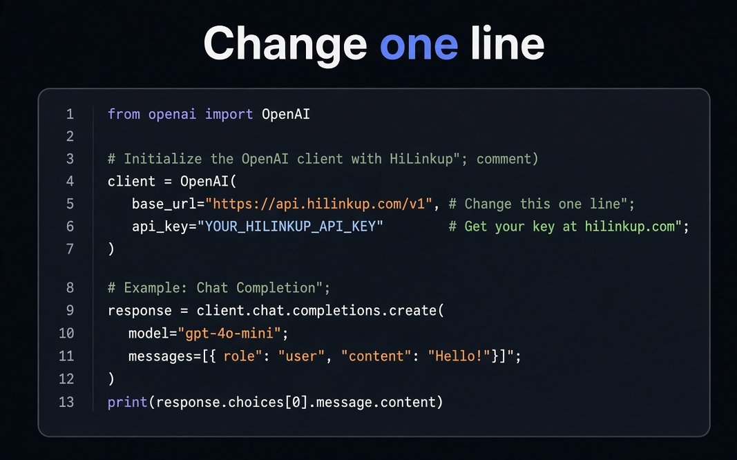 HiLinkup_AI's tweet photo. Trying Chinese models shouldn’t require a rewrite.

DeepSeek, Qwen, Kimi — one API.

https://t.co/y2rH9DZOYi https://t.co/NFkRwkQHHC