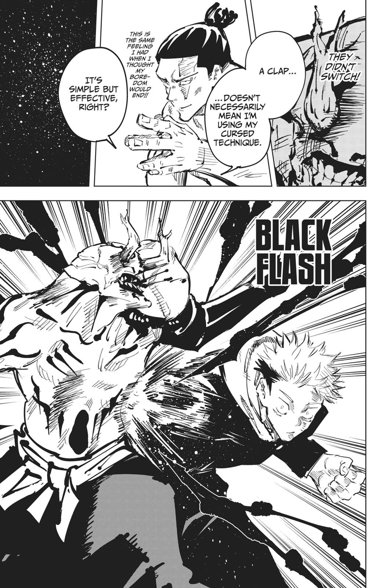BiasYujiFan's tweet photo. Yuji landed 5 Black Flashes/Equaled the Consecutive Black Flash record (4) after only being introduced to the existence of it like 20 Minutes prior by Todo
Why's it so hard to believe that the Greatest User of Black Flash learned how to do it at Will after 68 Years of experience? https://t.co/Gnj4p2QaYL