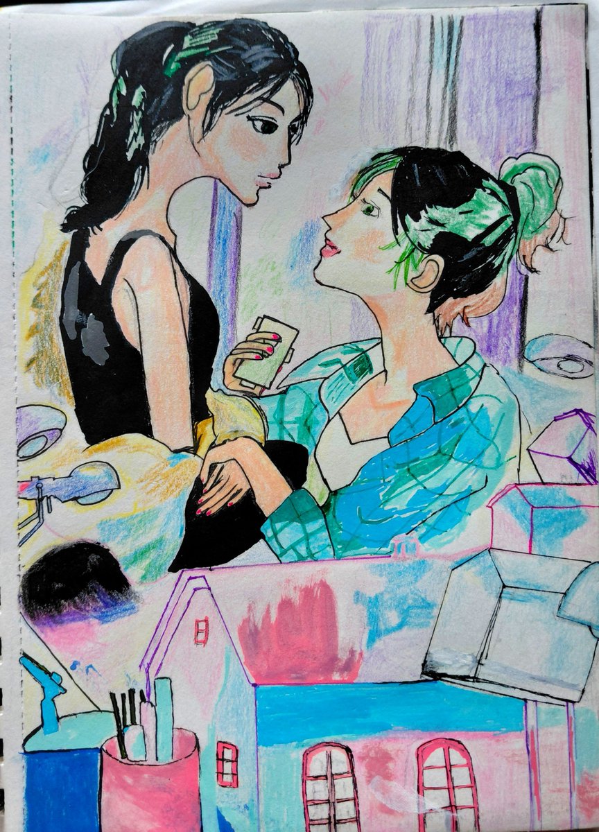 Mad9Me's tweet photo. Hanging on to that promise still❤️

Drawing my love, Waiting for one more series from them❤️

#kaoJaneJaneKao #9779s #logedesignseries @Kaosupassara9 @janeeeyeh @lovedesignth https://t.co/tji3d72BqK