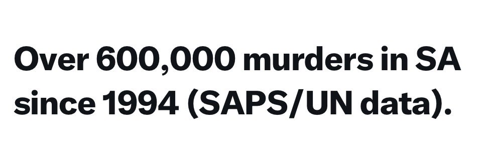 LorEssa123456's tweet photo. @antonioguterres What did she do for the 600,000 murdered in South African since 1994 ?
#DefundUN
#DefundICC https://t.co/CGefu0AXFF