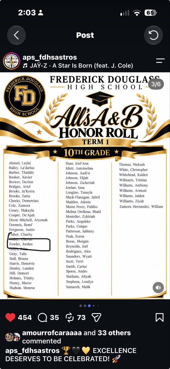 JordanRockp1g1's tweet photo. Made All A’s&amp;B with the only B is a 86 only up from here 💯🥹 

#WorkHard
#Onlyup https://t.co/a1XDg7BxkK