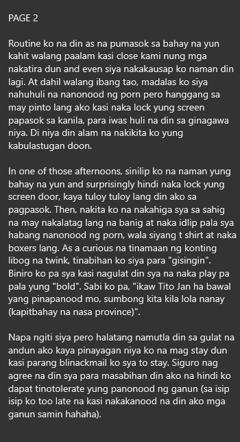 AlterOfan83223's tweet photo. Nagpaubaya na lang si Tito dahil matapang at agresibo si Twink guy

Pages 1-3
Sender: Very Curious Twink

#ConfessionOfanAlter1097
#Twink #Tito https://t.co/Bh8mMdzcKx
