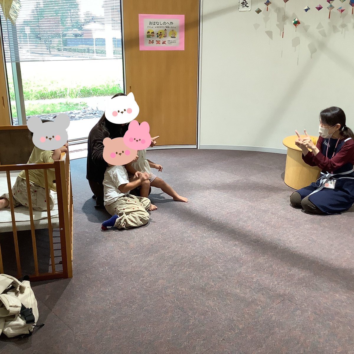 miyamalibrary's tweet photo. 【瀬高館　おはなし会】
10/10（土）のおはなし会のようすです！
動物や、忍者のおはなし会でした🐧🥷
たくさんのご参加ありがとうございました☺️

次回10/17(土)は、山川館で11時から、瀬高館で14時からおはなし会です。
お待ちしています♪ https://t.co/YCoq8ZJ1Cl