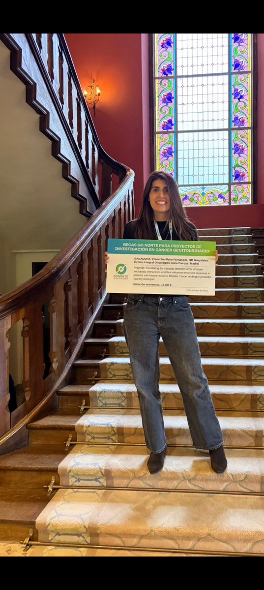 elenasefer's tweet photo. So grateful to receive a GO NORTE Research Grant. It has been a real pleasure to share this special moment with colleagues. Many thanks to GO NORTE for their trust and continued support of cancer research #gonorte https://t.co/f1EzAPUE67