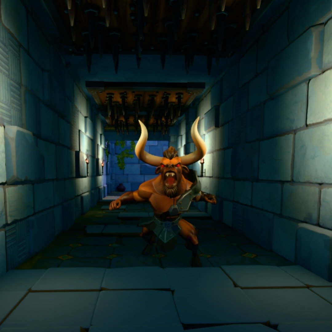 AriadnesTale's tweet photo. @GamefolioGG When the Minotaur isn’t the only thing in the Labyrinth trying to kill you. 👀
#ScreenshotSaturday #AriadnesTale https://t.co/flygerKCyo