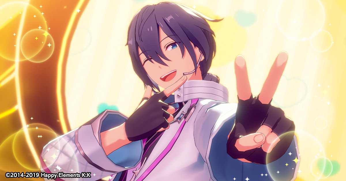 enstars_music's tweet photo. 【スカウト情報】

司、ニキは【MV衣装】＆【オリジナルSPP】
がアイドルロードで開放可能！💫

オリジナルSPPは以下の楽曲に対応しています♫
⭐5 司 『プロローグのそのあとへ』
⭐4 ニキ 『らびゅ&amp;ピース伝説』

#あんスタ https://t.co/gV3DoRDlBI