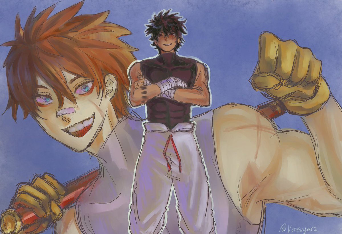 vensugarz's tweet photo. Surprised at how well this came out :p
#KenjiArt #YBSArt https://t.co/wn0Q9ulPKF