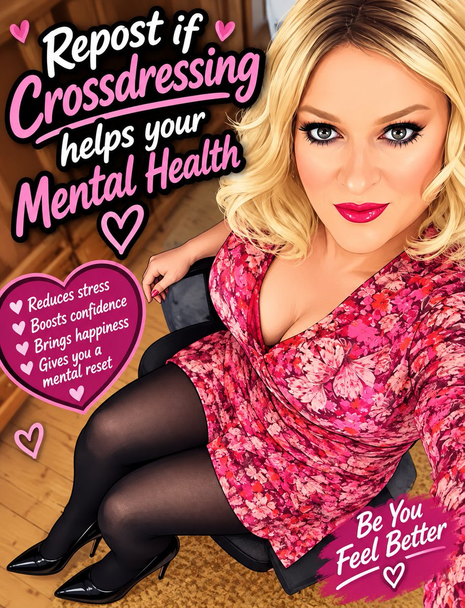 Davinalegs25's tweet photo. 🤔 #Crossdressing myths often blur the truth.
Not every man who crossdresses wants to be a woman, is gay, or wants to change his life.
For many, it’s about escape, stress relief, confidence and a mental health reset. https://t.co/ZPC4VG1Fmw