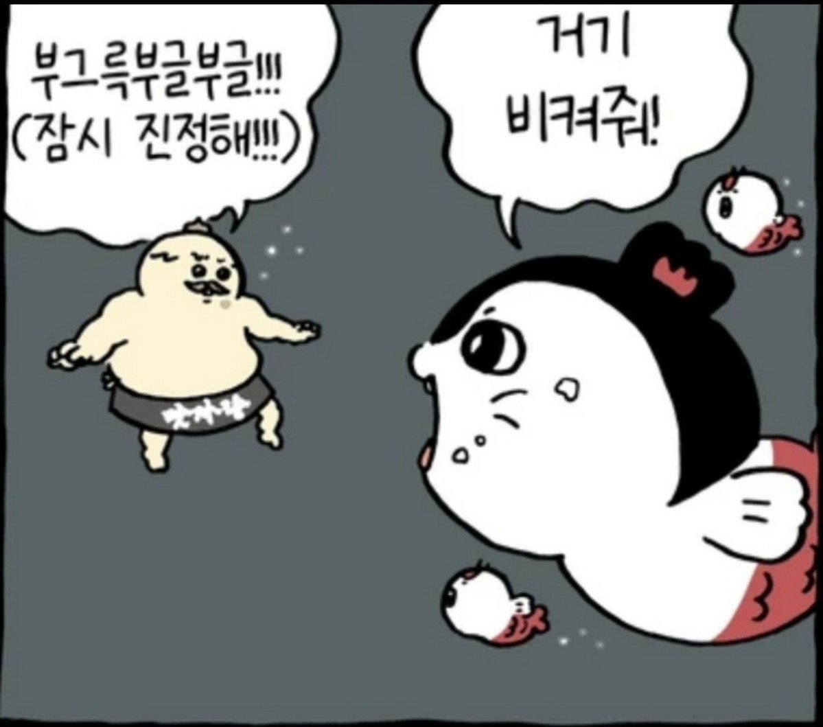 firetasteson's tweet photo. 관련 없는 사람에겐 예의바른 수륙양용 물뚱뚱이
우사기가 인어 만지고 있는거 처음알았음 https://t.co/qGlUsulHRP