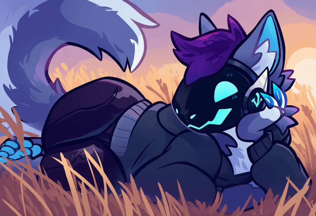 FarynProto's tweet photo. Yeah sure, you can tell me anything! I'm here for you~ 

#furry #furryart #protogen #furryartwork https://t.co/rdXzubWguE
