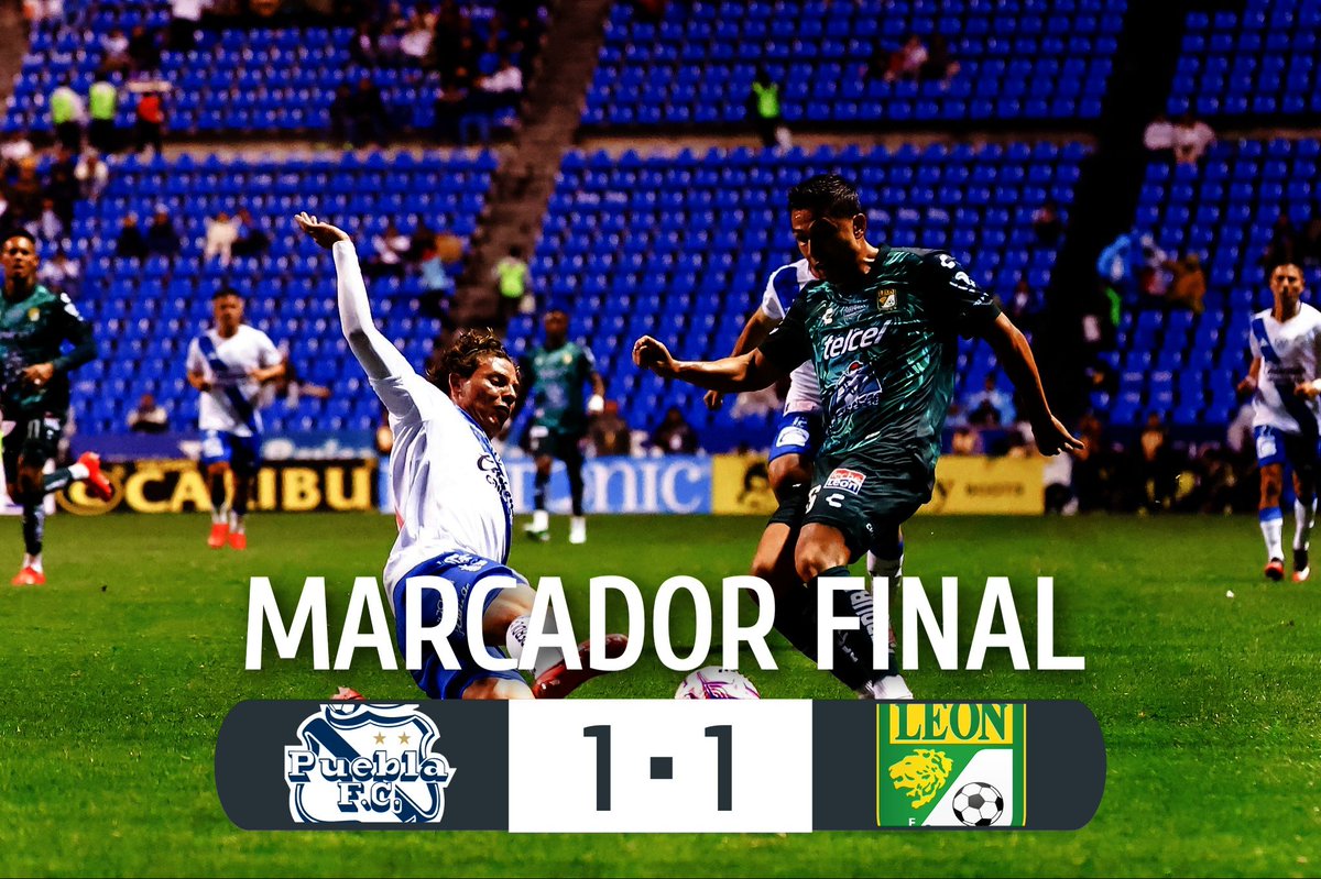ArenaSports_MX's tweet photo. 🔰 | Puebla y León se repartieron puntos al empatar a un gol en el inicio de la #Jornada11.

#LigaBBVAMX 🇲🇽 https://t.co/F3KobgPZIQ