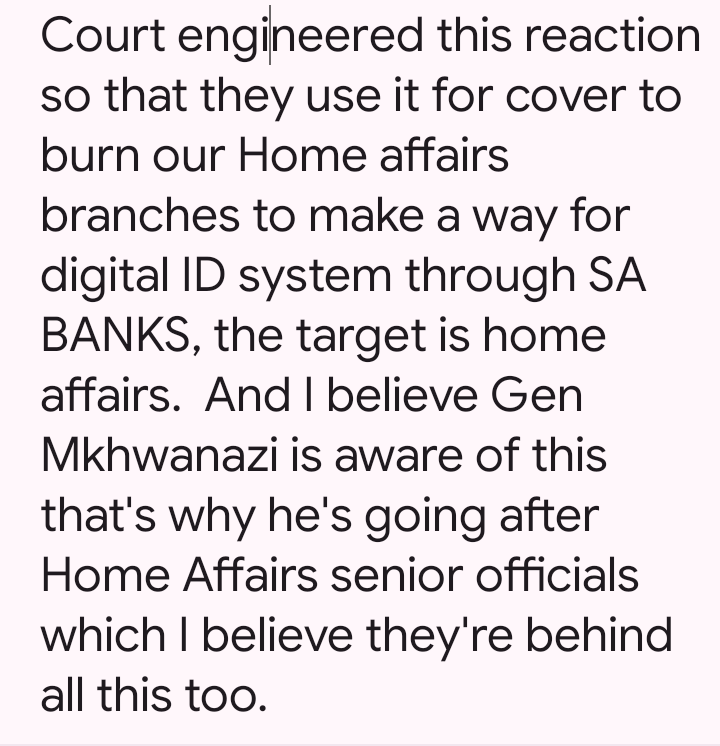 Interforce2030's tweet photo. @AfricaisBlack Protect Mkhwanazi by all means. https://t.co/4ZkXzneR9i
