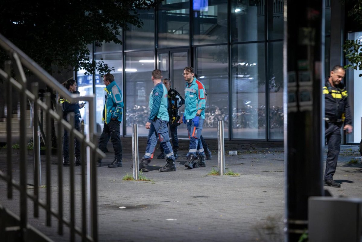 Steekpartij in Amsterdam