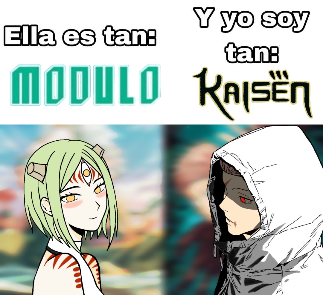 mtzfhector11's tweet photo. Ella es tan / Y yo soy tan
#jujutsukaisen
#jjk
#jujutsukaisenmodulo
#jjkmodulo
#itadorixspejo https://t.co/XVLvmzx7YH