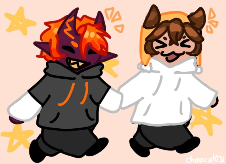 chococat031's tweet photo. Día 9 del sagatober!
Hermanitos ❤️
#SagaToberSE #MagmaBoiFanart #CapitanGatoFanArt #MinecraftSaga https://t.co/BDmZQjFwqT
