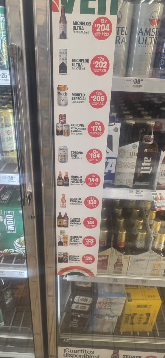 carlos260192's tweet photo. Por qué en tus tiendas de Nuevo León tienes anunciada esa oferta de latón @MichelobULTRA  de 710 ml y nunca tienes disponible el producto. Tengo mas de tres meses que compro otra opción porque precisamente en tu tienda cerca de mi casa no tienen esa cerveza.
@7ElevenMexico https://t.co/ypJk9o00RG