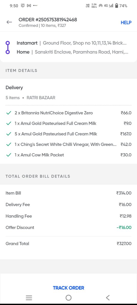 ankit027dubey's tweet photo. @Swiggy @SwiggyCares Received an expired Ching’s Secret White Chilli Vinegar in my order! This is unacceptable and raises serious concerns about food safety. Order ID: 250575381942468. I expect an immediate replacement or full refund. Never expected this service from Swiggy!🤬🤬 https://t.co/UW7YoQwCEC