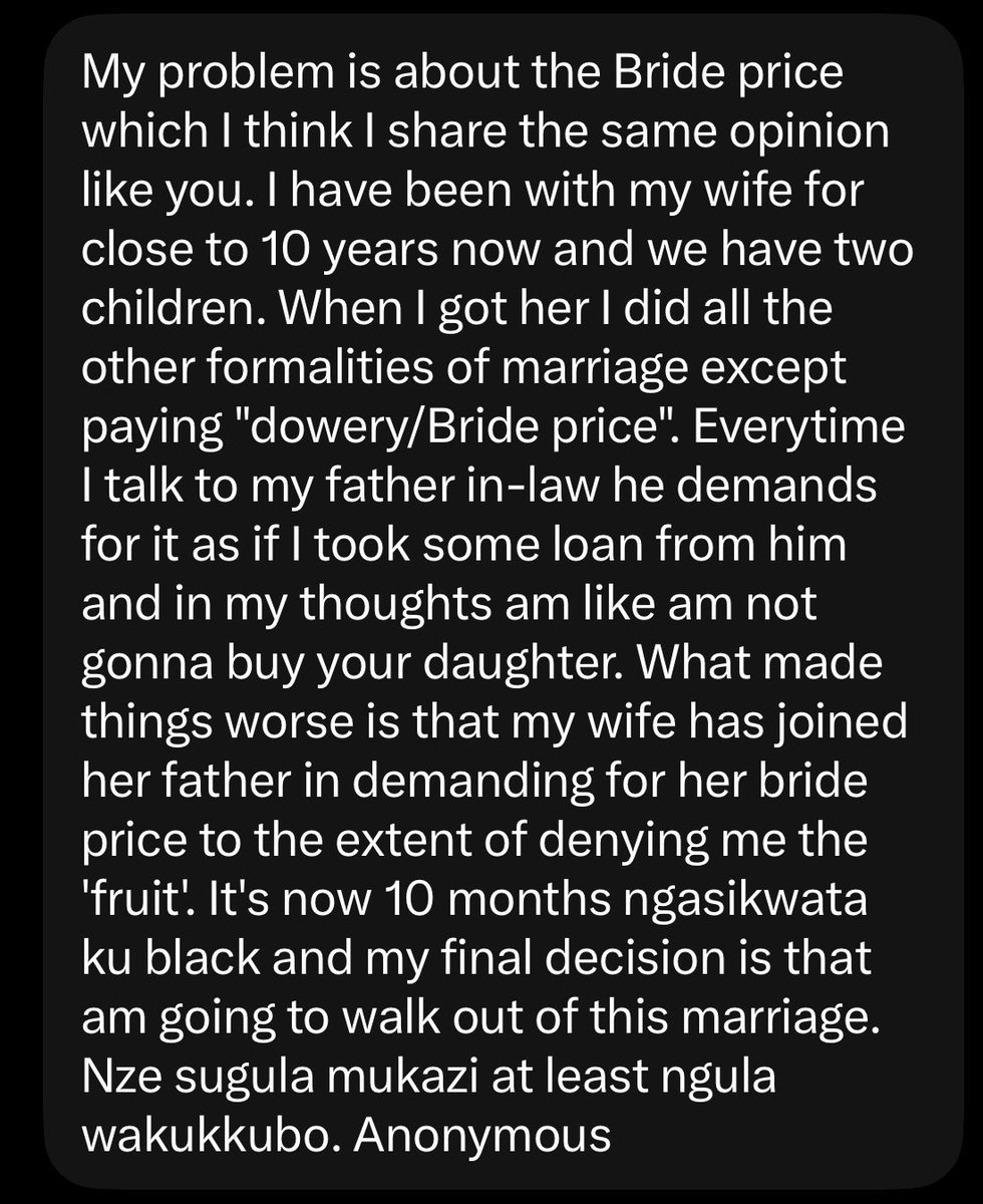 SpireJim's tweet photo. Team No Bride Price. But, eh! https://t.co/7cQ4hwKcCS