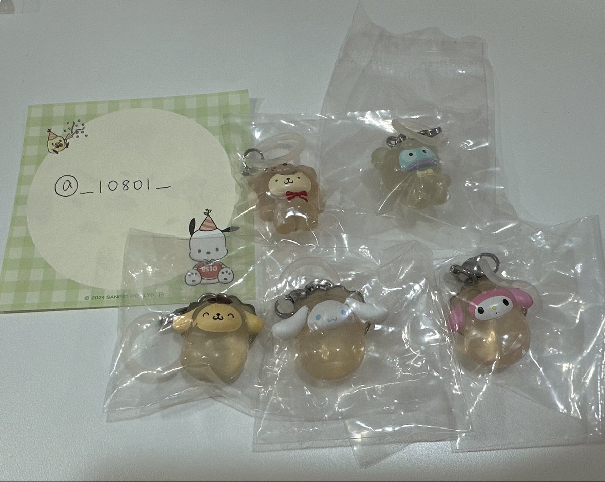 __lO8Ol__'s tweet photo. めじるしアクセサリー なりきりオイスター ラテクマ ラテくま めじるし サンリオ 当たりくじ 交換

〖譲〗
ポムポムプリン、ハンギョドン、シナモロール、マイメロディなど

〖求〗
1枚目 定価（2枚目から抱き合わせ必須）
3枚目、4枚目 300円〜 手渡しのみ

福岡市内で手渡し優先、郵送も可 https://t.co/thiiMbJdcx
