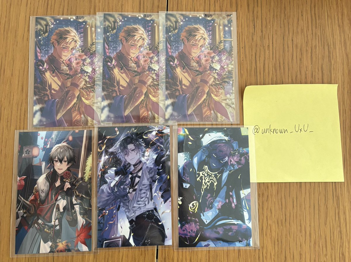 unknown_UxU_'s tweet photo. 【交換】にじさんじ EN ノスタルジアコレクション 2026 ランダムコレクションカード Nグループ Oグループ

譲：画像1 
求：画像2、画像3
🔴(各1)>🔵

⟡1点〜🙆🏻‍♀️︎⭕️
グループ違い⭕️

郵送交換希望です！

お気軽にお声掛けください！ https://t.co/4cFAi7krMf
