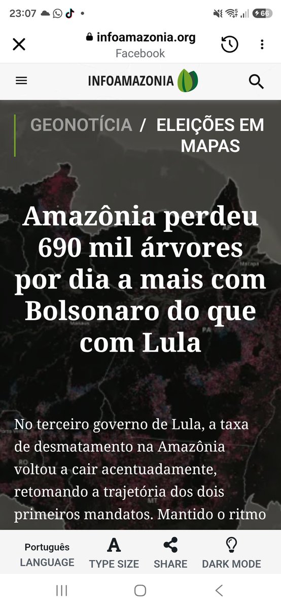 CLAUDIADALTROC's tweet photo. Seu voto faz a diferença entre a  VIDA e a MORTE.

LULA PRESIDENTE  significou a preservação de UM BILHÃO DE ÁRVORES na Amazônia, de 2022 a 2026. 

Bolsonaro matou 690 mil árvores a Mais do que Lula na Amazônia , TODOS OS DIAS. 

A VIDA É A ÚNICA ESCOLHA POSSÍVEL . https://t.co/IK9jQ5MKUg