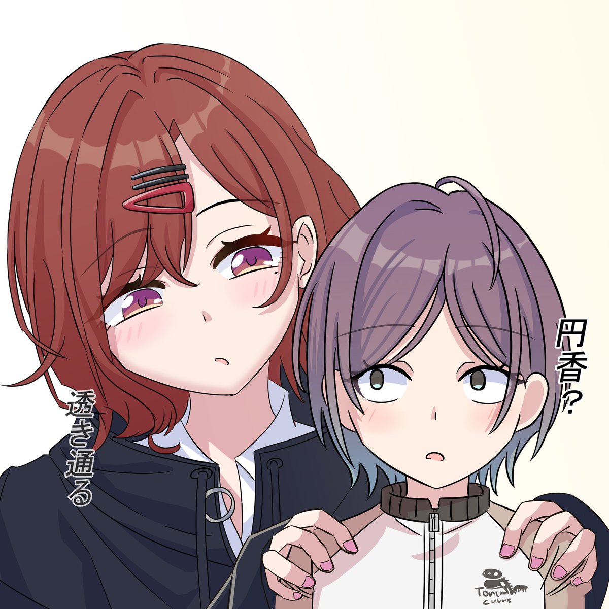 Leftea_0624's tweet photo. プレコレ透と円香 https://t.co/6nm8eOjxm7