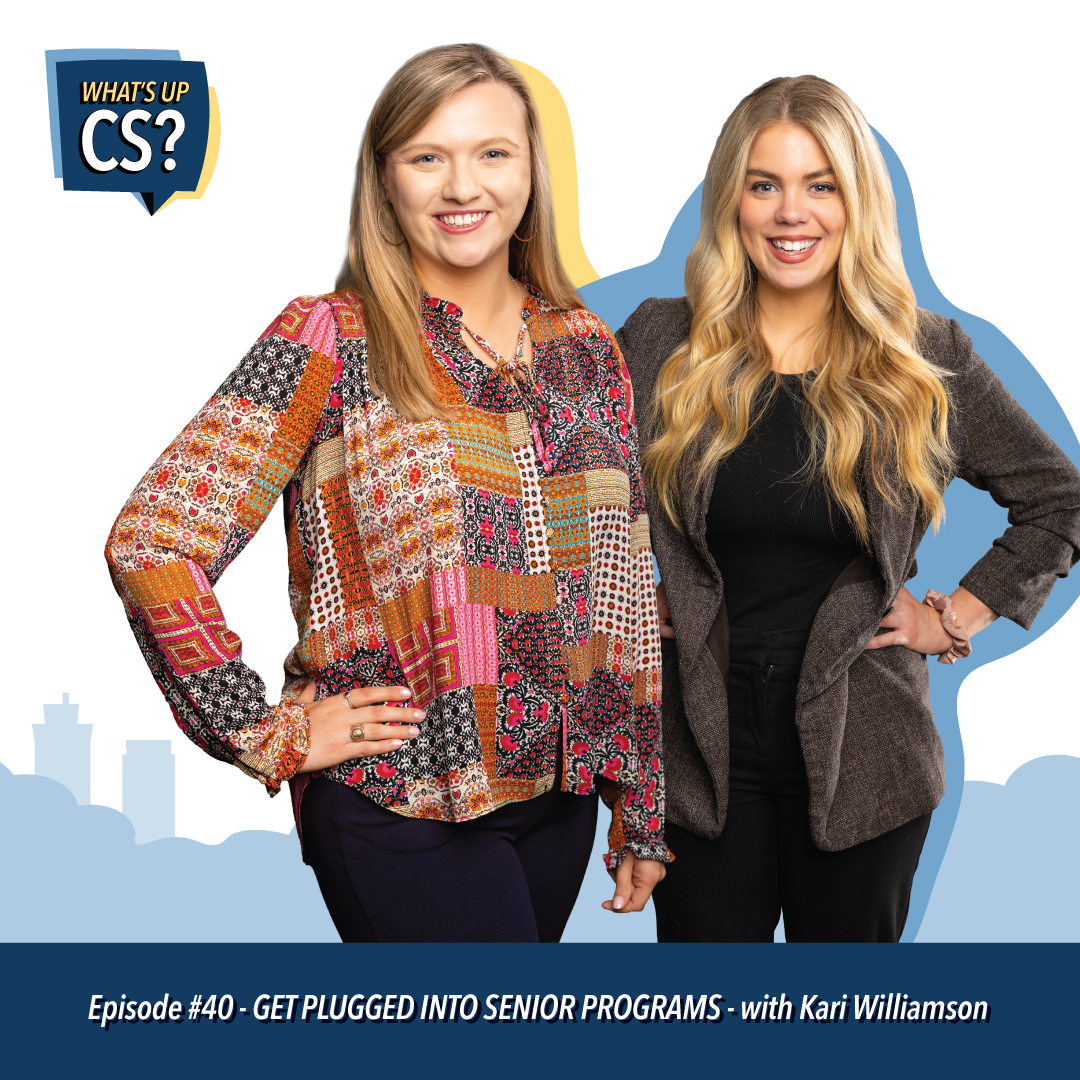 CityofCS's tweet photo. In this week’s episode of "What's Up, College Station?,” Senior Services Coordinator Kari Williamson discusses the wide range of City programs available for adults ages 55 and older. She covers popular fitness classes, upcoming events, and more.

🎧🎞️: https://t.co/0BYPVwBFOx https://t.co/BT9LV0tqzK