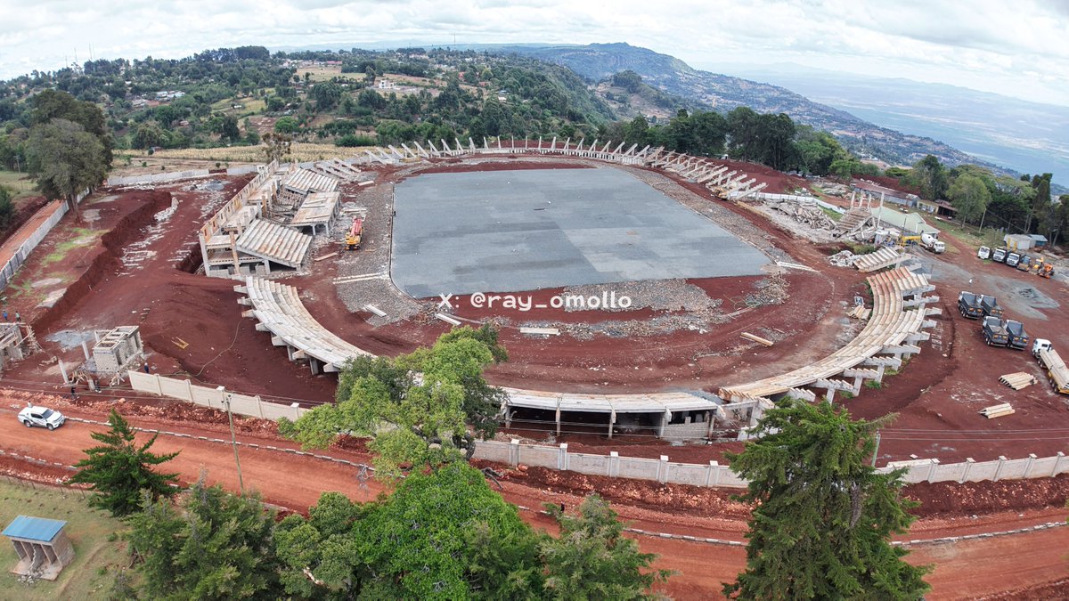 ray_omollo's tweet photo. After nearly a decade of abandonment, Kamariny Stadium had become synonymous with neglect and stalled public projects. That chapter is now being rewritten. 

Under the current administration, construction and access-road works are progressing at the historic facility in Iten, with Sports Kenya overseeing the transformation into a modern athletics and sporting hub.

The upgraded stadium will accommodate between 10,000 and 15,000 spectators and feature an eight-lane tartan track, a standard football pitch, changing rooms and a VIP pavilion. 

A subsequent phase will provide specialised accommodation for athletes, further strengthening Iten's position as a global centre for high-altitude training.

The new track will allow athletes to undertake quality speed work and competition preparation closer to home, while the growing presence of international athletes, coaches and spectators will create new opportunities for hotels, training camps and local enterprises.

The surrounding investment is extending beyond the stadium, with three link roads and street lighting improving access, mobility and security across Iten. 

The State Department for Internal Security and National Administration has an important role in ensuring that as this infrastructure opens the region to greater economic activity, investment and tourism, it is matched by a secure environment in which local businesses can thrive.