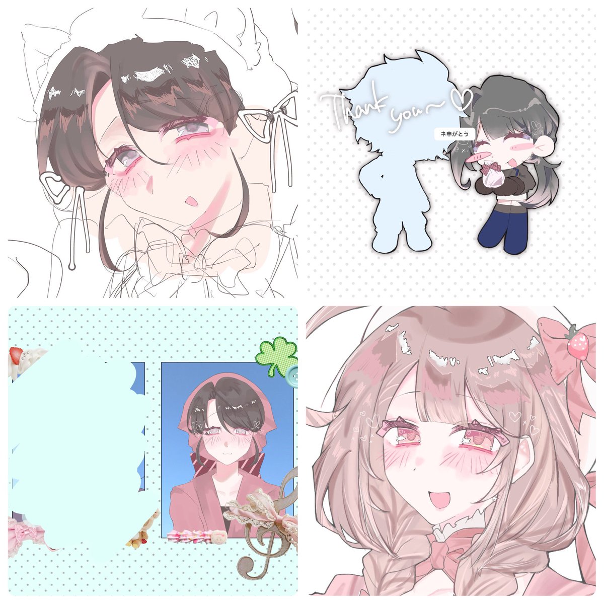 5_cllq's tweet photo. 譲♡デフォ＞＞等身
求♡⬆️同様
納期♡今年中(同日納品が好ましいです🙏🏻)

ゆるゆる進められる描き合いを求めてます♩
あまりにも早くなければ納期お合わせできます-  ̫-♡
お気軽に反応ください♩♡時差◎
 #描き合い #描き合い募集 #夢絵描き合い https://t.co/0r61Te0zmX