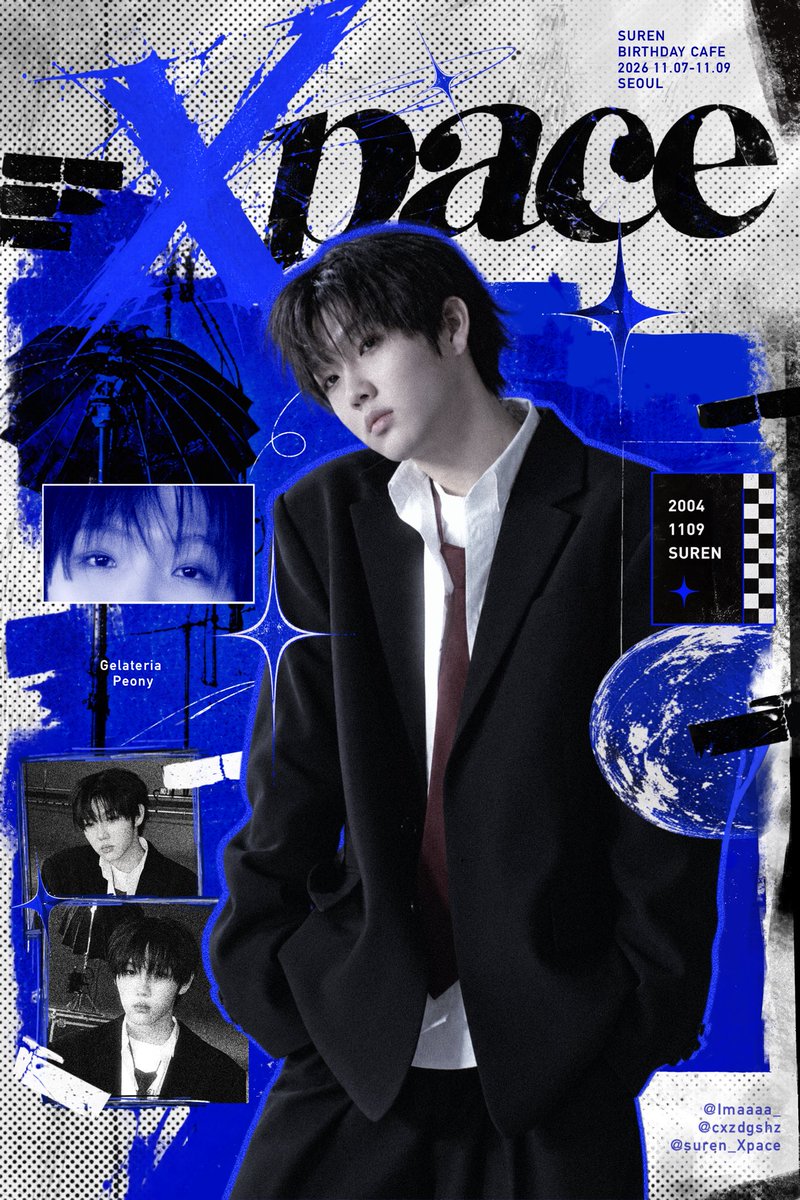 Rui_Imaaaa's tweet photo. 2026 SUREN BIRTHDAY CAFE EVENT
𝑬𝒗𝒆𝒓𝒚 𝒎𝒐𝒎𝒆𝒏𝒕 𝒉𝒂𝒔 𝒊𝒕𝒔 𝒐𝒘𝒏 𝒐𝒓𝒃𝒊𝒕.
🕰️ 11.07 — 11.09
📍Gelateria Peony
𝐖𝐄𝐋𝐂𝐎𝐌𝐄 𝐓𝐎 𝐗𝐏𝐀𝐂𝐄.
#1109IntoXPACE
#SUREN #수런 #薛苏仁 #スーレン
#MODYSSEY #모디세이 https://t.co/xWgIIKONYd