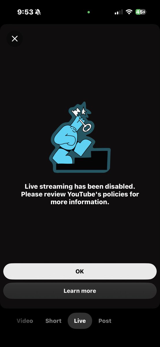 MindaJoe's tweet photo. @TeamYouTube 

Hi @TeamYouTube, I’m reaching out on behalf of my boyfriend regarding his PXSTOL YouTube channel (@PxstolYT). This X account is mine, not his. His livestreaming is still disabled after an unsuccessful appeal. His age is verified and Advanced Features are enabled. https://t.co/hF6nNC982O
