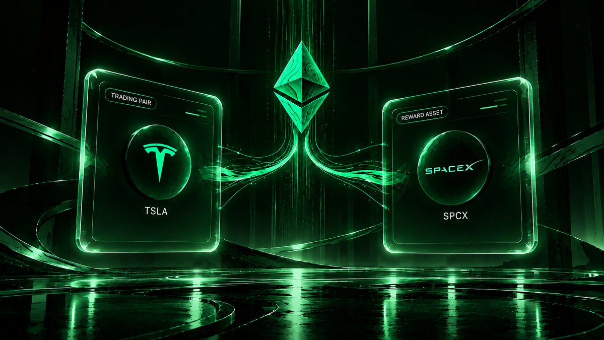 etherwoodrh's tweet photo. Trade against TSLA. Reward your holders in SpaceX.

With Etherwood, your trading pair and reward asset are two completely independent choices.

Powered by Uniswap v4 hooks. Rewards distributed directly to holders as trades happen.

One token. Two different assets. Endless possibilities.

$ETHERWOOD