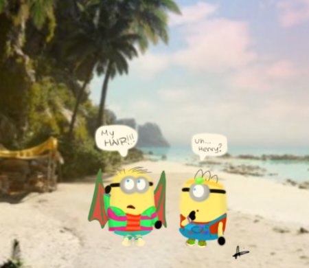 Maxqphix's tweet photo. James and Henry got lost in Nakali, Will they able save their friendship memories to get out there?🤝 #forgottenisland #minions https://t.co/EoTjLXoR9r