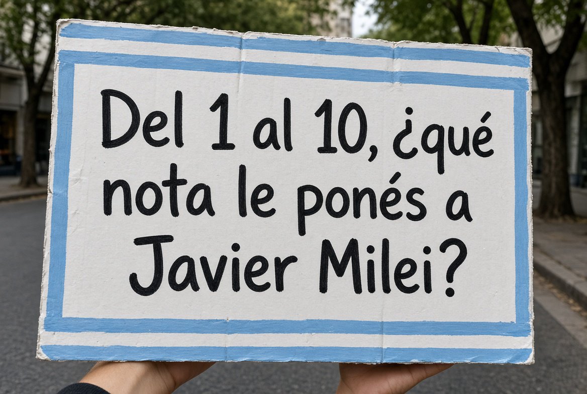 NCereijo's tweet photo. ¿Qué nota le ponés a Milei? https://t.co/5ZxFhnIapT
