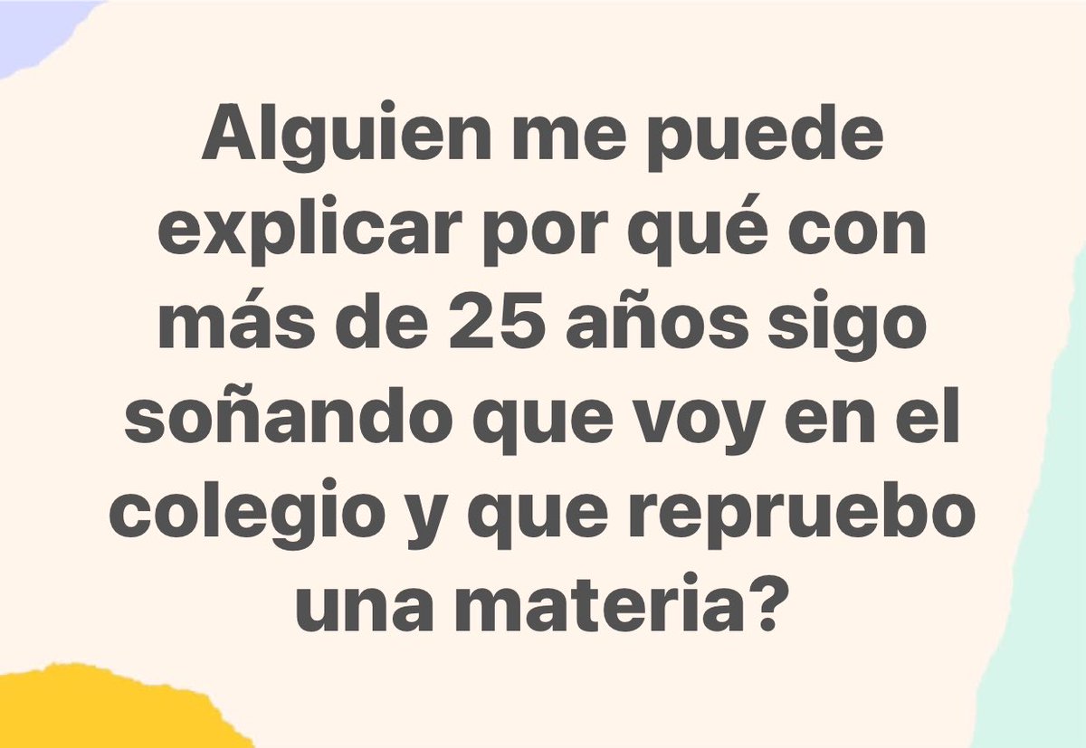 crisdel_c4's tweet photo. Con 25 y sigo soñando que estoy a punto de graduarme 🥺 https://t.co/CGcDqlwQAF