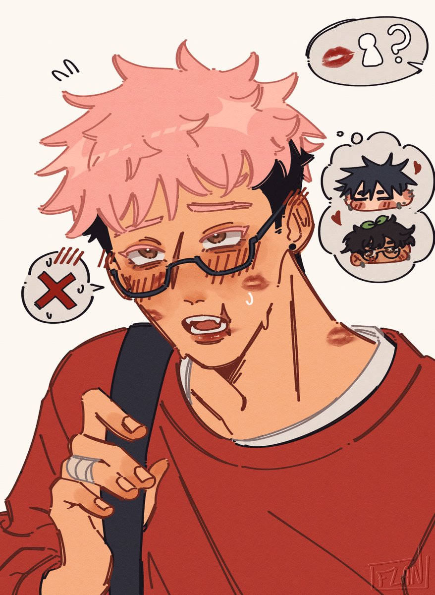 lvskinigumi's tweet photo. [Uni AU] sorry this nerd is taken 😋😋

#itafushiflan #yumetwt #sstwt https://t.co/Ho8XjTskqi