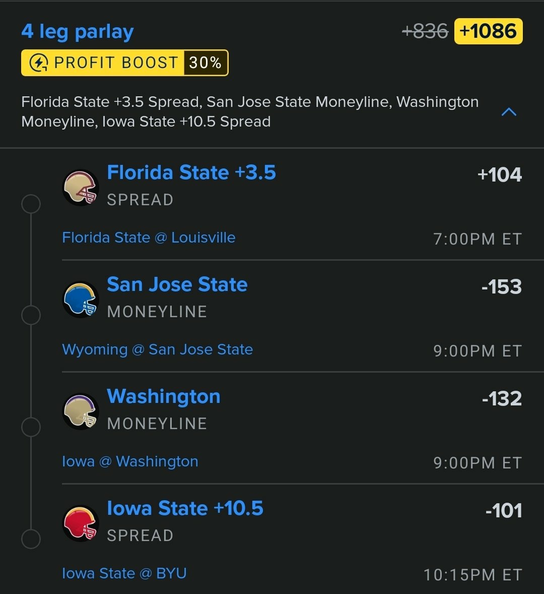 _picksnation's tweet photo. CFB Friday 😈 https://t.co/jO0dpGfxlP