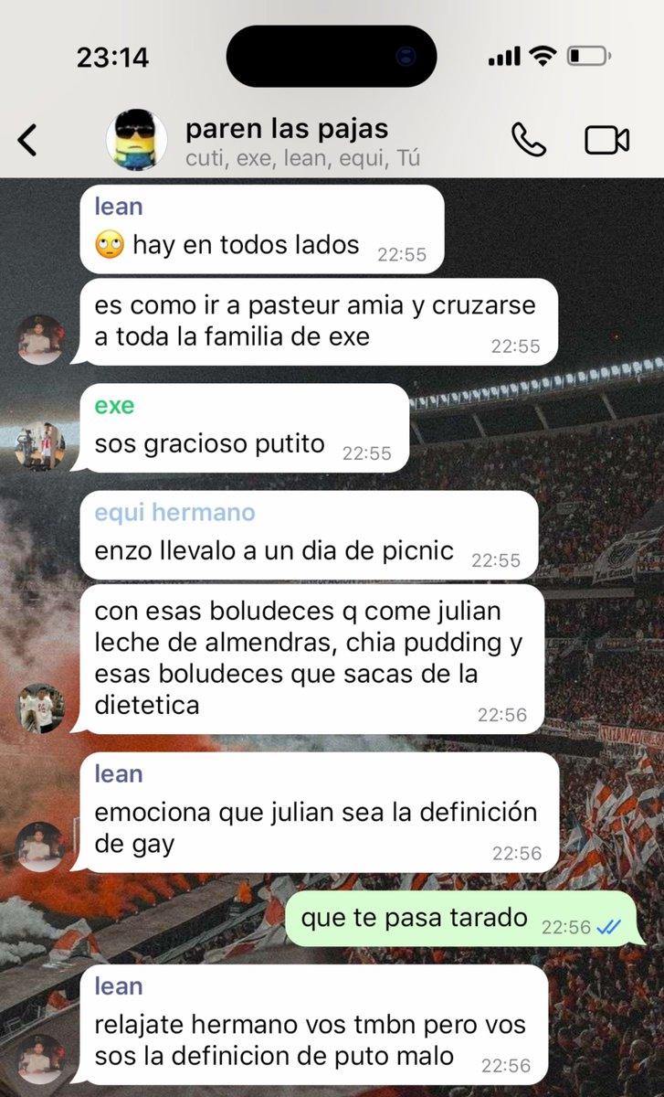 sourtimezs's tweet photo. — 113 enzo: juli queres ser mi novio
giuliano: no pasaras enzo fernandez https://t.co/PFYsgFUeac