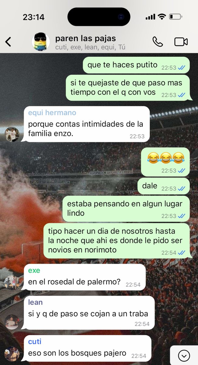 sourtimezs's tweet photo. — 113 enzo: juli queres ser mi novio
giuliano: no pasaras enzo fernandez https://t.co/PFYsgFUeac