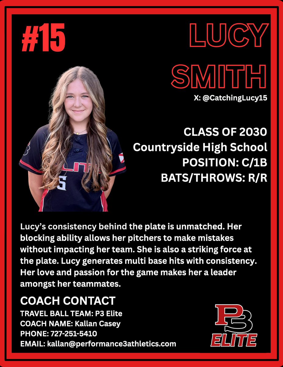 CatchingLucy15's tweet photo. Excited to play tomorrow at the @SaintLeoSB Reverse Exposure Showcase. Looking forward to getting behind the plate in the morning. https://t.co/5FDHIdYpds