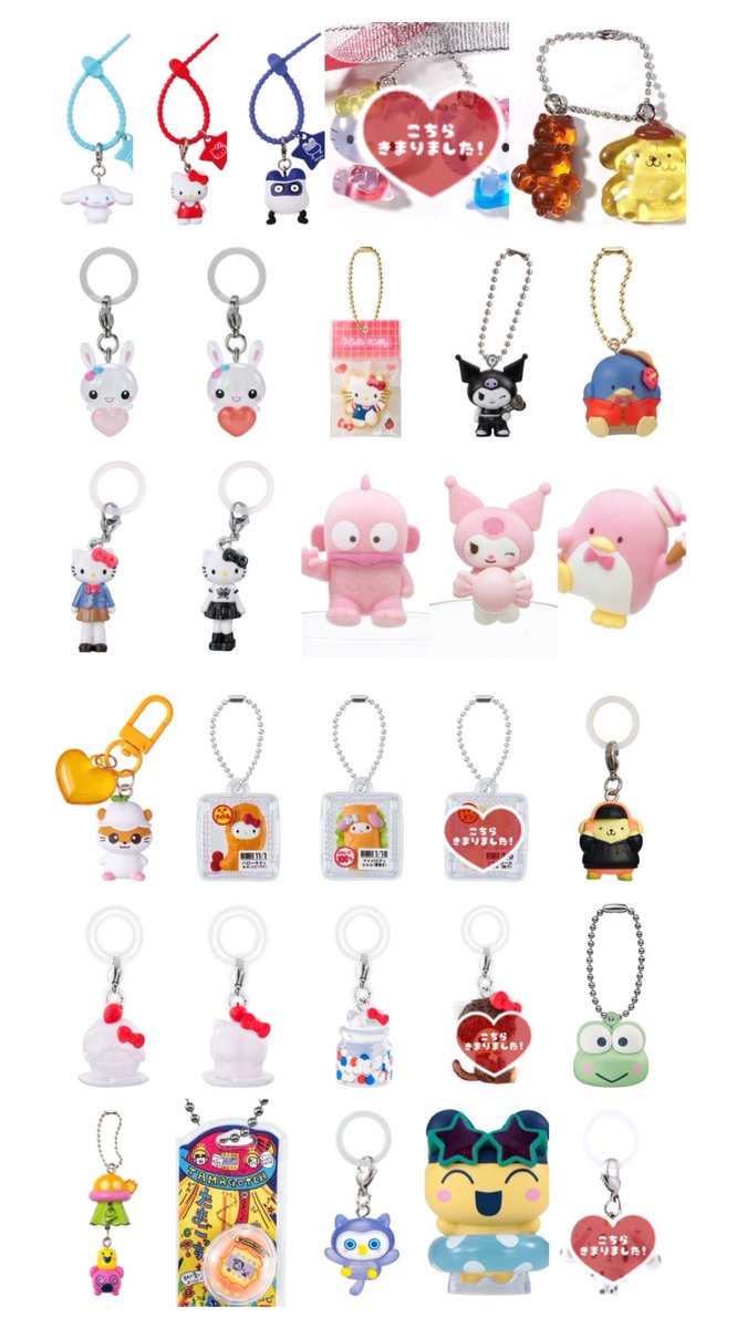 yixii24's tweet photo. 【交換・譲渡】ガチャガチャ めじるしアクセサリー

譲｜画像1〜4枚目、ミッフィーめじるし、サンリオ関連ガチャ

求｜定価＋送料

お取引はPayPay希望です
他のツイートのお品物も、在庫状況によりまとめてのお取引を検討可能です
フォロー、DMからのお声がけも大歓迎です
お気軽にご連絡ください https://t.co/ghHb8gs44O