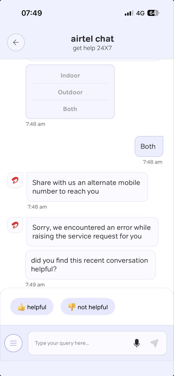 BeingHumble88's tweet photo. @Airtel_Presence .. 🤫 https://t.co/5l1XadBNPY