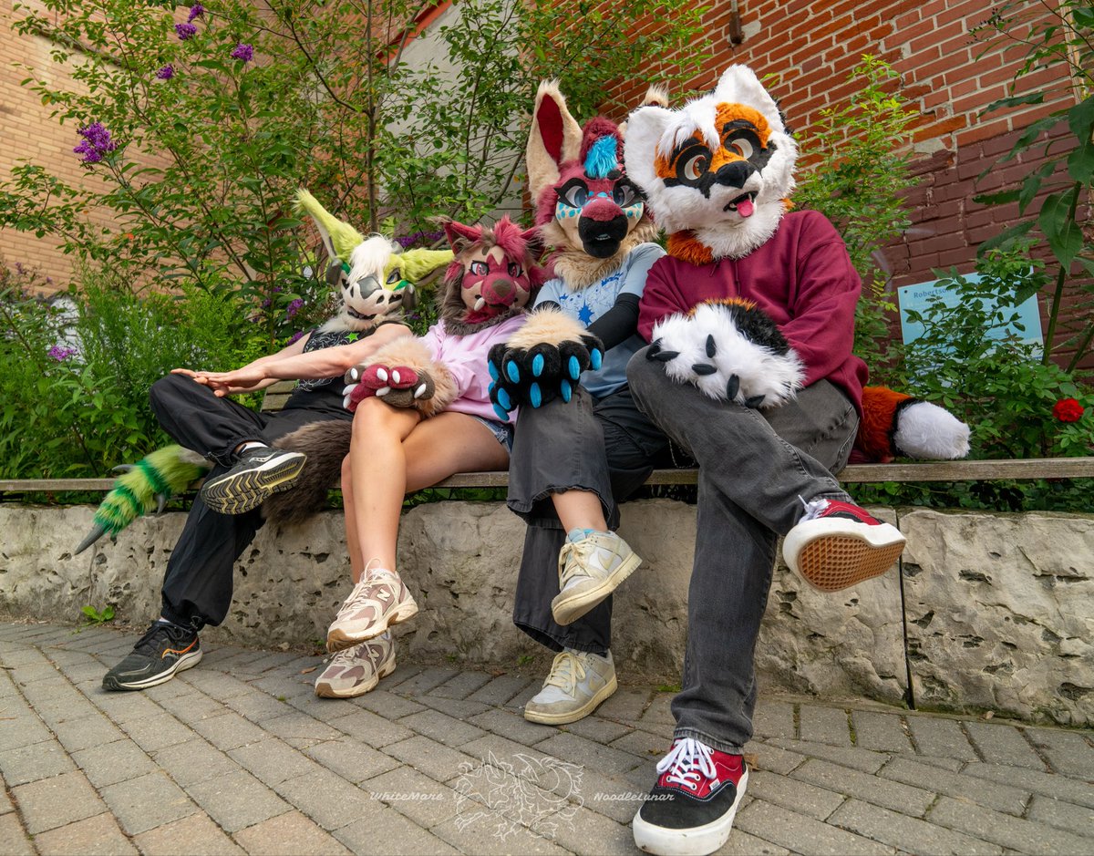 WhiteMareStore's tweet photo. Our very first Fursuit Friday! 

🦊🐴🐱 @iNeedDragons @cascadespade @squeakywhale 
📸 @NoodleLunar 

#FursuitFriday
Visit our shop! https://t.co/69sNAGJtiC https://t.co/eCbYN4s8cJ
