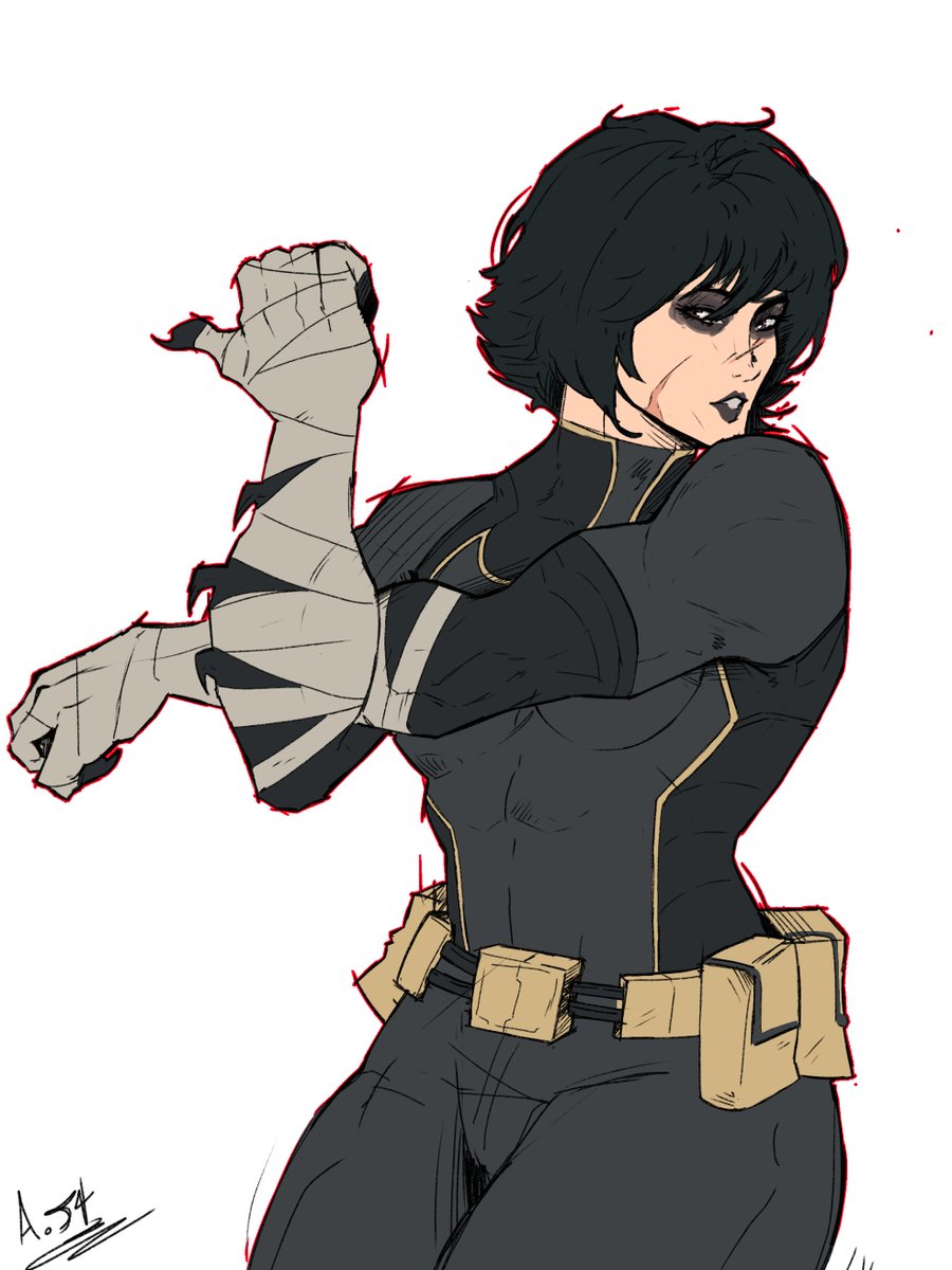 ast__mc's tweet photo. More of My DC Allies Cassandra Cain design

I hope you like her https://t.co/faH0zHwati