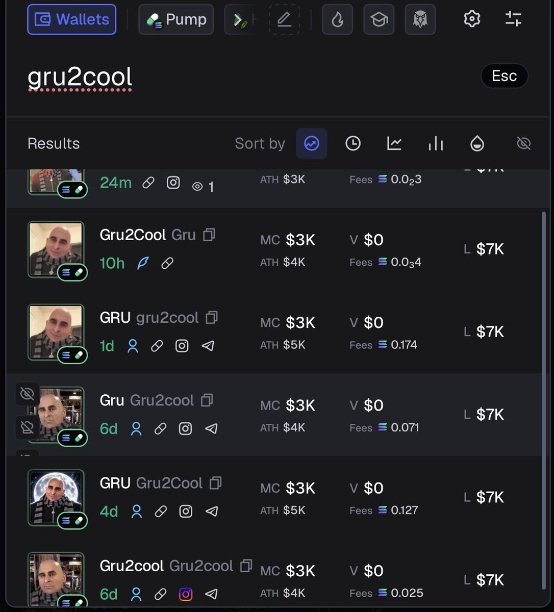 gru2cool4u's tweet photo. Sorry minions the coin has to be delayed for either tomorrow or next friday or saturday, stay tuned and don’t fall for any other coins 👀 https://t.co/PQw30bkCC4
