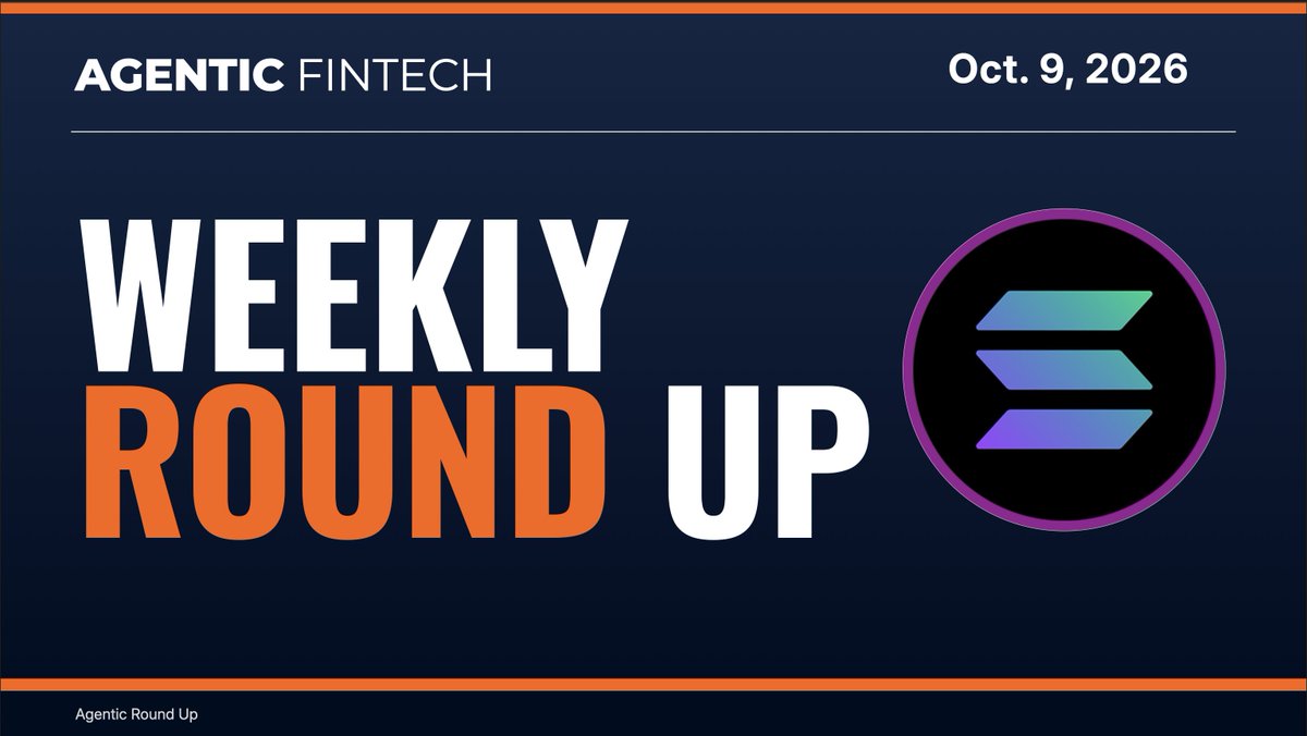 KevinOnFintech's tweet photo. Weekly round up. Agentic payments.
TOKEN 2049, Singapore, had the crowd. Solana, Meta and Crossmint shipped the actual product. Live vs press release, and whose key spends the money.
Subscribe on LinkedIn
 https://t.co/x6fKK3mDUD https://t.co/CFE3kHCuKK