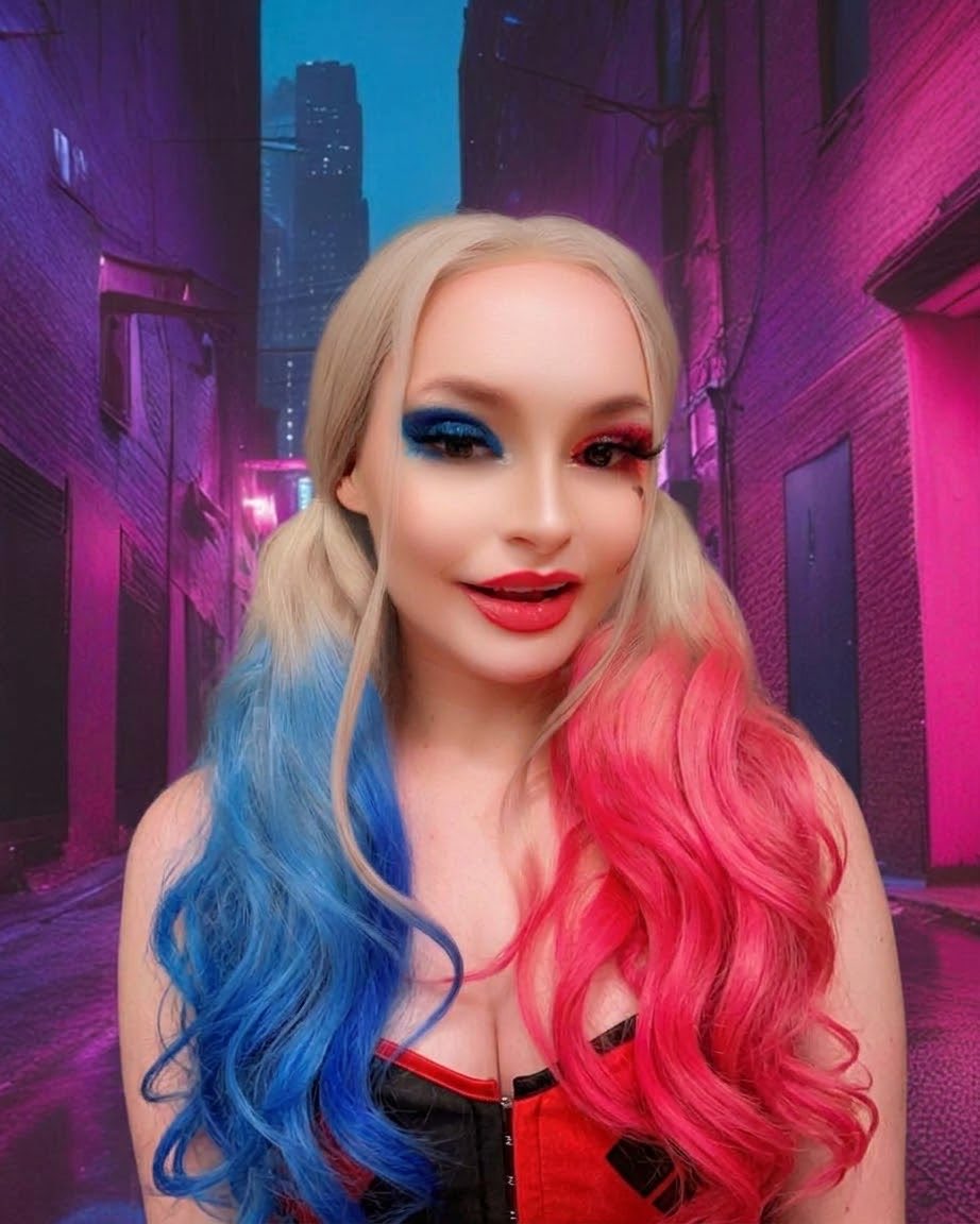 LanaBackwardsxx's tweet photo. Looking for my Puddin’ 🃏💙❤️

Going live at 11:15 PM ET! Link below ⬇️

#streamate #cosplay #harleyquinn https://t.co/4yHiJiEur6